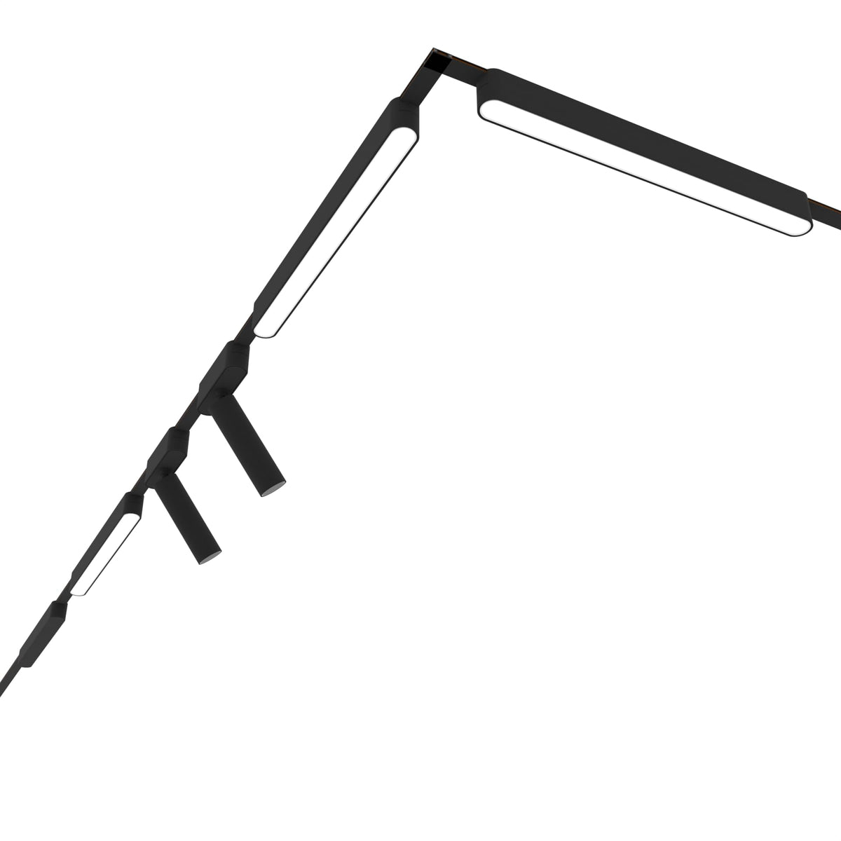 SLEDVENIA Začetni komplet LED tračnega sistema 3m, 3x16W + 2x7W 4000K