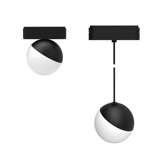 Dekorativna LED svetilka Krogla stropna 40V 4000K tirna luč Surface sphere track light