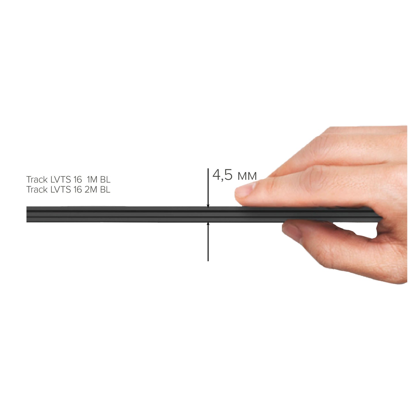 Sistem LVTS 16: 40V Ultra-Slim tirnice (1m/2m) in konektorji