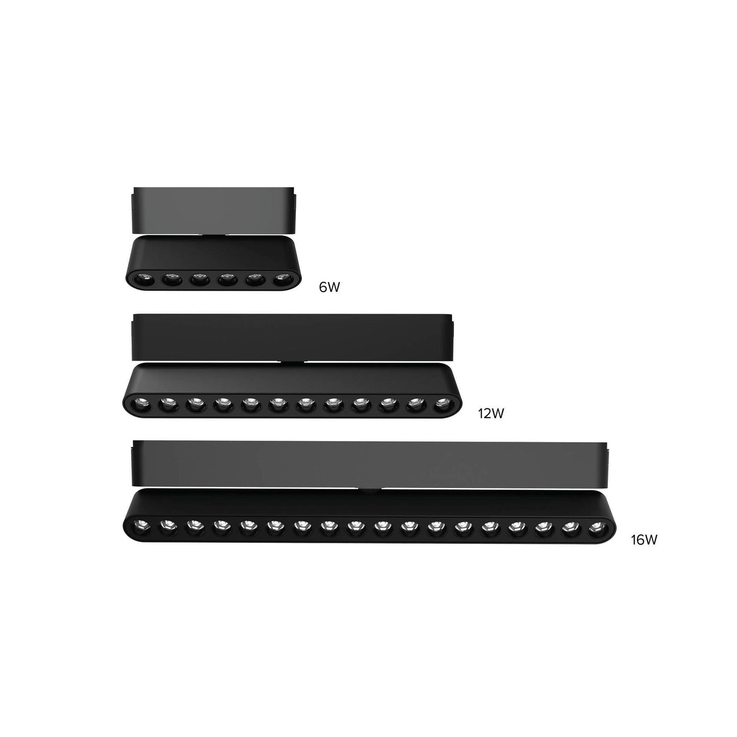 Vrtljivo linearno LED svetilo Frozen 40V mat difuzor Adjustable linear track light